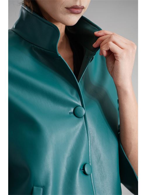 Cappottino in ecopelle GM by Gai Mattiolo | GM3556VERDE